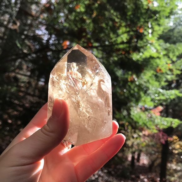 🌈Natural Citrine Crystal Point ☀️ - Picture 12 of 12